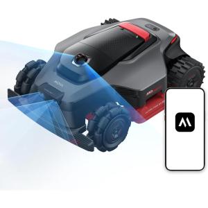 image:imageMOVA LiDAX Ultra 3000 AWD Robot Lawn Mower Wire Free RTK Free for up to 075 AcreDual Maps 360 3D LiDAR amp AI Dual Vision Mapping Robotic Mower with 4G for 80 Slopes Cutting Height 12393000 AWD Mows up to 075acre