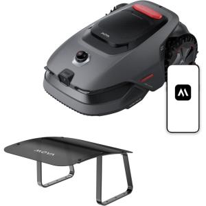 image:imageMOVA LiDAX Ultra 3000 AWD Robot Lawn Mower Wire Free RTK Free for up to 075 AcreDual Maps 360 3D LiDAR amp AI Dual Vision Mapping Robotic Mower with 4G for 80 Slopes Cutting Height 1239Ultra 1000 with Garage Mows up to 025acre