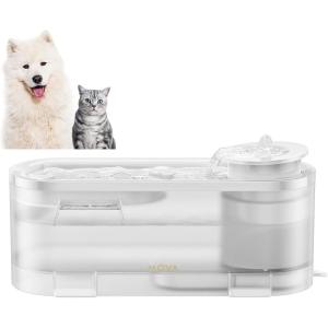image:imageMOVA WF10 Pro Pet Water Fountain Cat Water Fountain with Quiet Pump and 3 Water Flow Modes 15L Cat Water Dispenser for Drinking Easy to Clean Assemble Drinking Fountain for Small Pet Dog