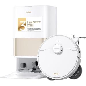 image:imageMova P10 Pro Ultra Robot Vacuum and Mop 13000Pa Suction 140F Hot Water Auto Mop Washing amp Drying Dual Spinning Extenable Mop105mm Lifting for Carpet 360Obstacle Avoidance App ControlP10ProUltra Gen2