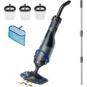 image:imageMova Rover X10 Cordless Robotic Pool Cleaner 7in1 Cleaning AquaScan LDS Mapping amp Precise PoolNavi Smart Surface Parking 10000 GPH Suction EdgeDrive Brush Skimmer with Realtime App ControlHandler V10