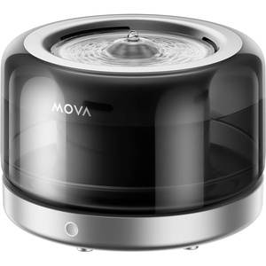 image:imageMova WF20 Pro Cat Water Fountain Stainless Steel Water Plate Pet Water Fountain with 3 Water Flow Modes Detachable Design Easy to Clean and Assemble Filters Included